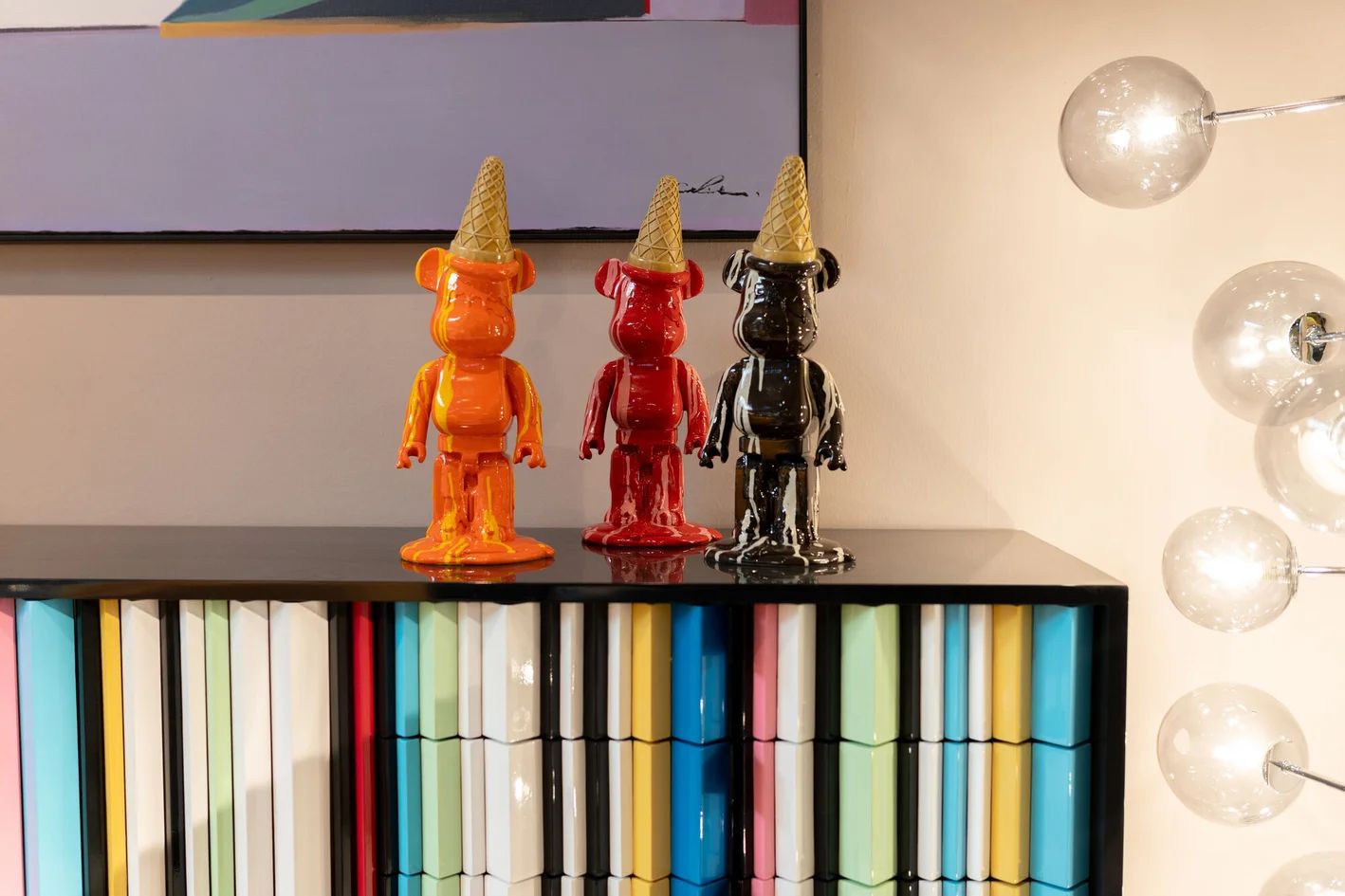 Фигурка KARE Deko Figur Gelato Bear Rot 54806