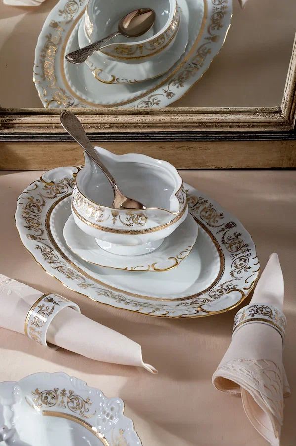 Обеденный сервиз Leander Sonata Zlatý Ornament 07162011-1373