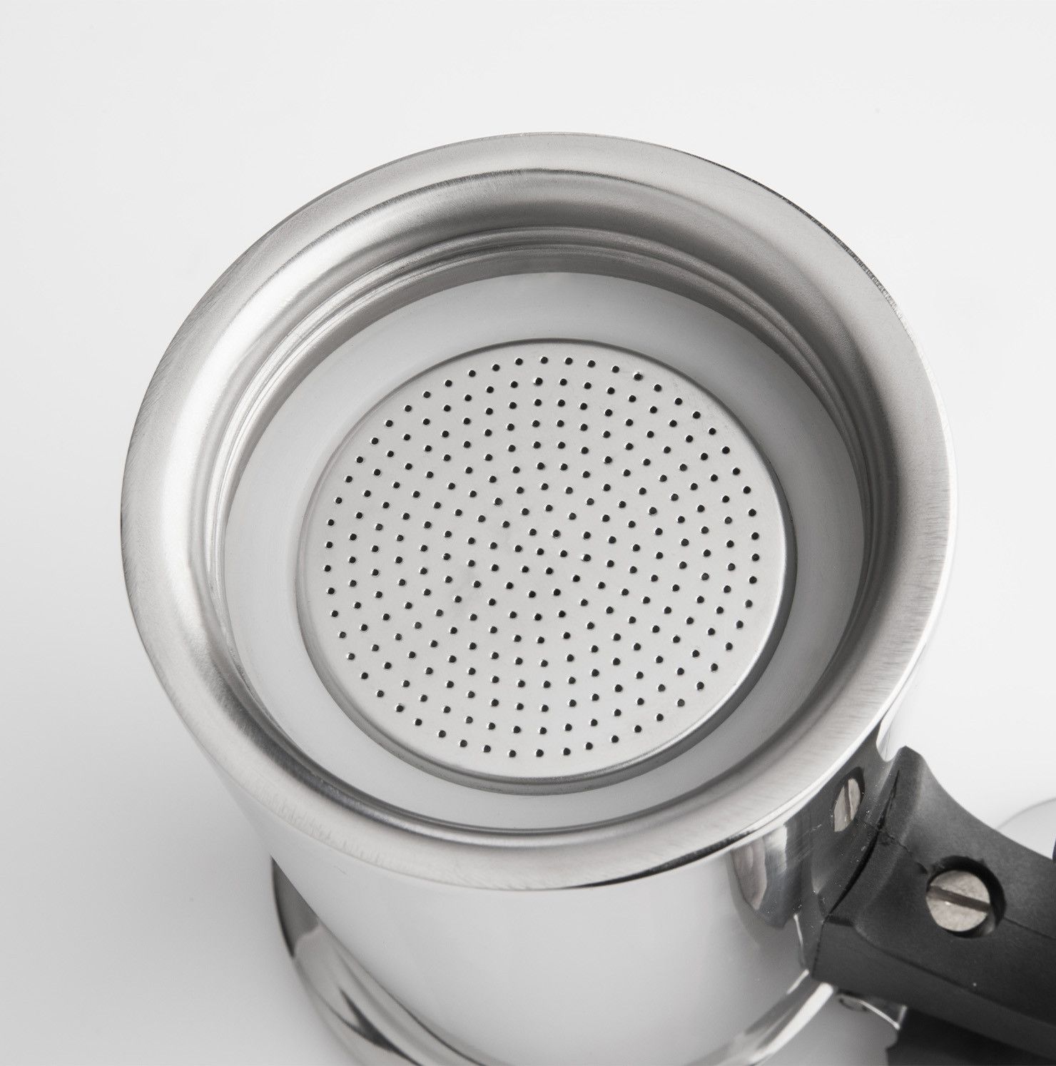 Кофеварка гейзерная Barazzoni Caffetiera 6 Tz Inox 830008006