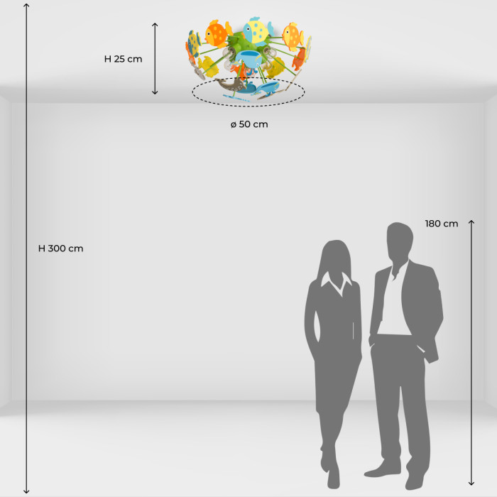 Люстра потолочная MW-Light Smile Ceiling Chandelier 365014605