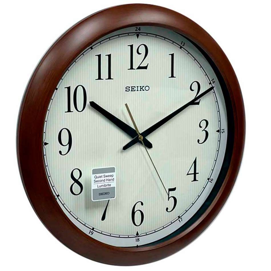 Настенные часы Seiko Quartz Wall Clock QXA698BN