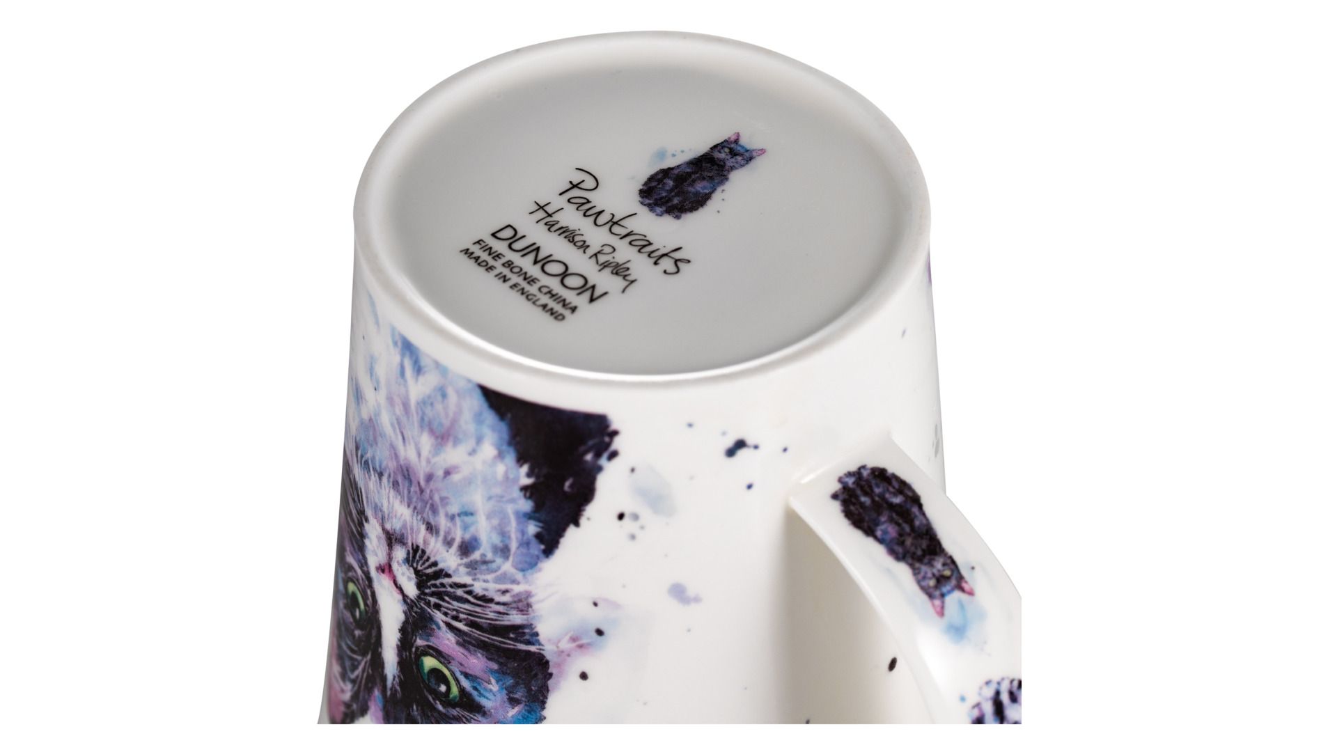 Кружка Dunoon Lomond Black Cat Mug 78587293