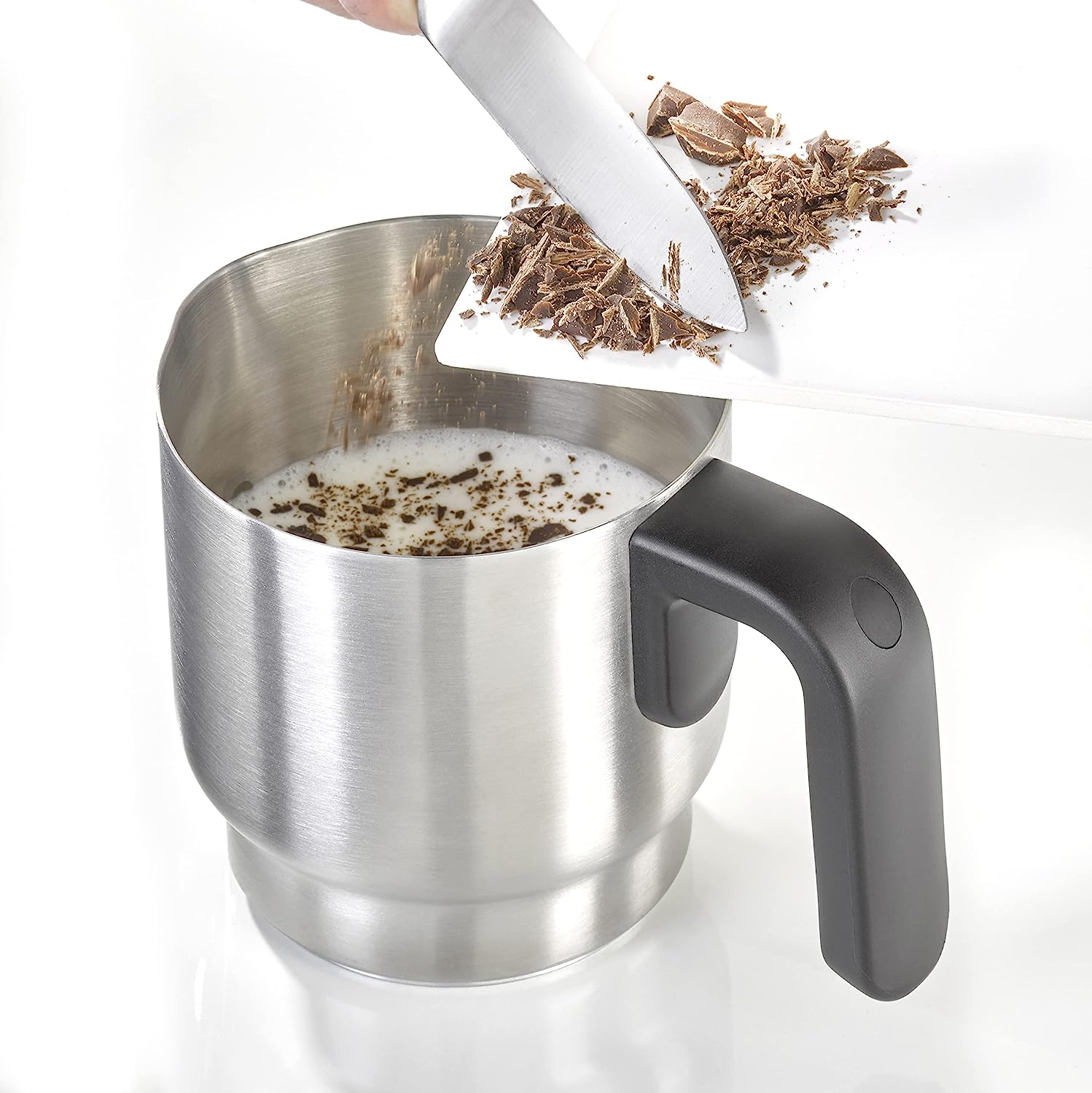 Вспениватель молока Caso Crema & Choco Inox