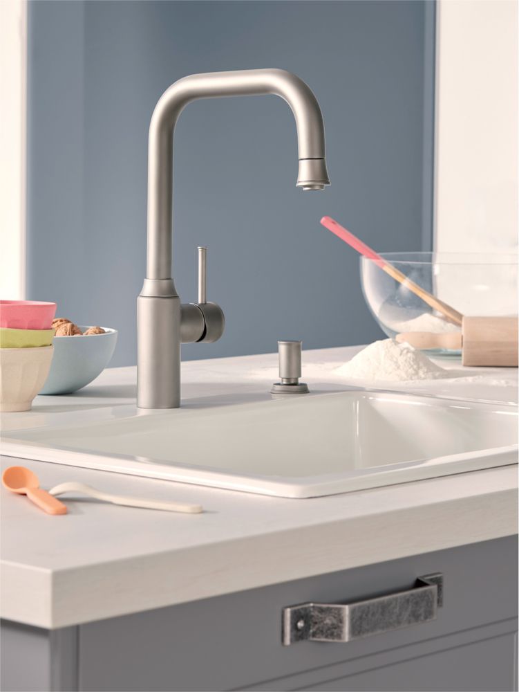 Кухонный смеситель Blanco Livia-S Galvanic Chrome 521288