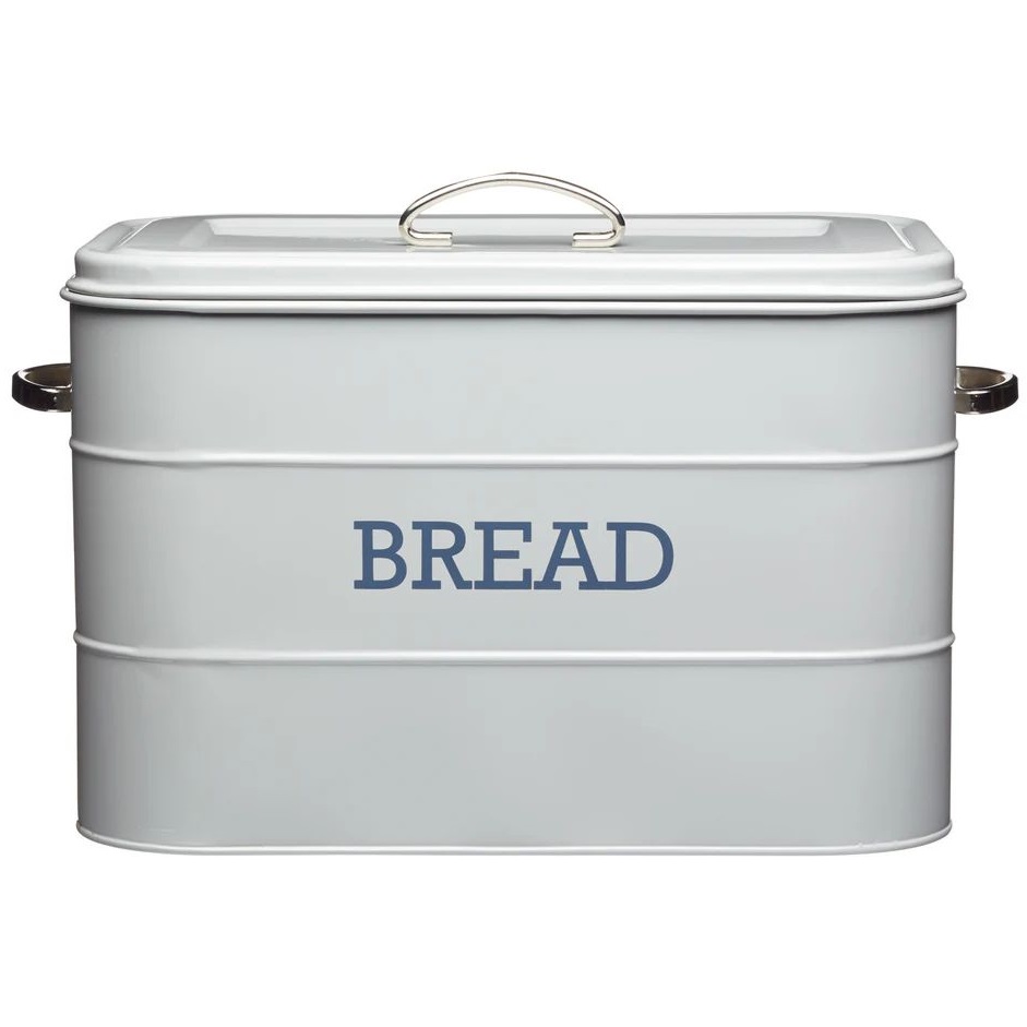 Хлебница KitchenCraft Living Nostalgia French Grey Bread Bin LNBBINGRY