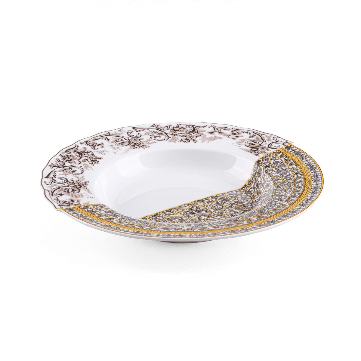 Тарелка суповая Seletti Hybrid Soup Plate Agroha 09132