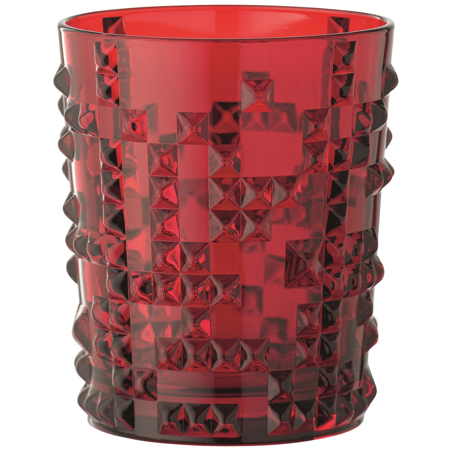 Стакан для виски Nachtmann Punk Whisky Tumbler Ruby Single Pack 100056
