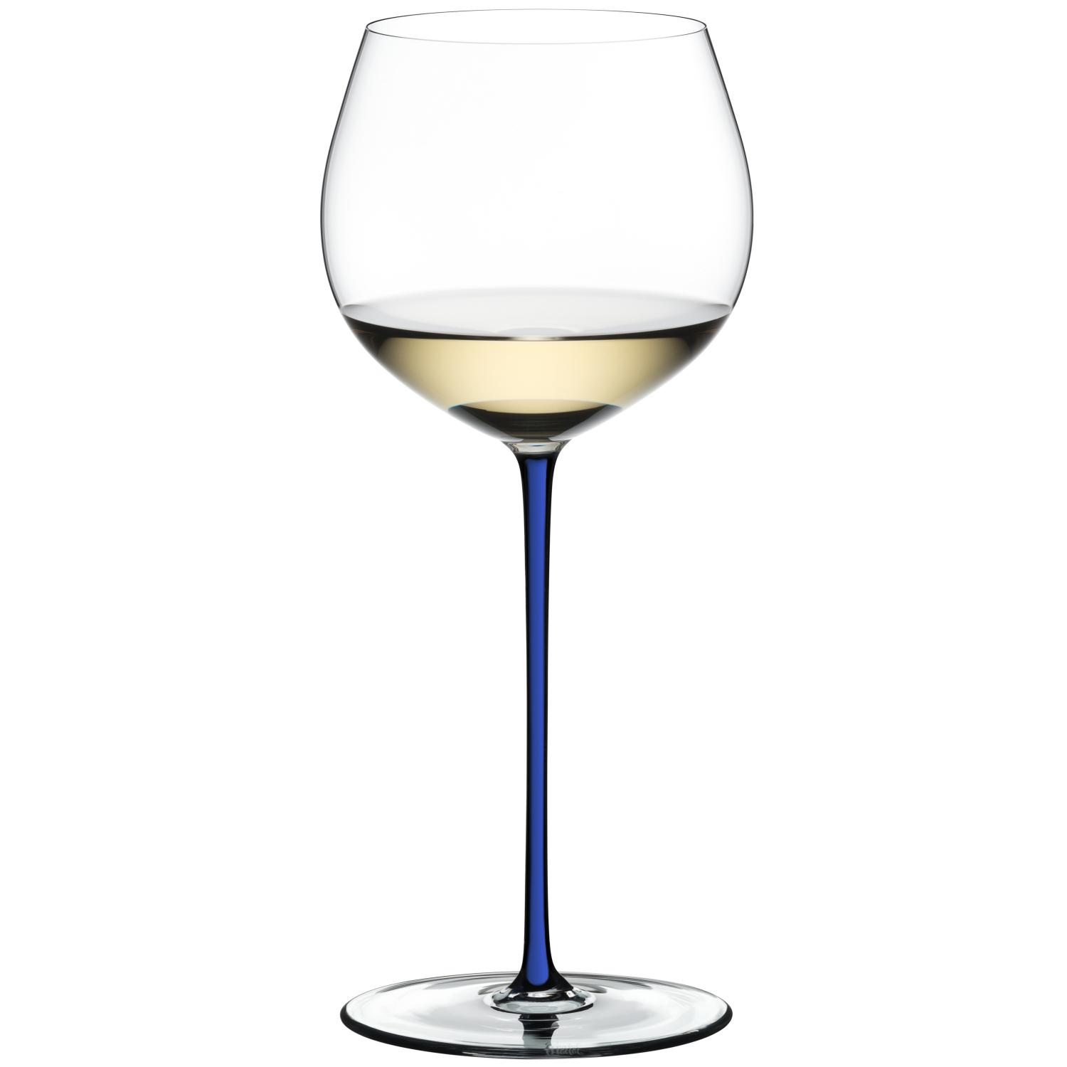 Бокал для белого вина RIEDEL Fatto A Mano Oaked Chardonnay Dark Blue Single Pack 4900/97D