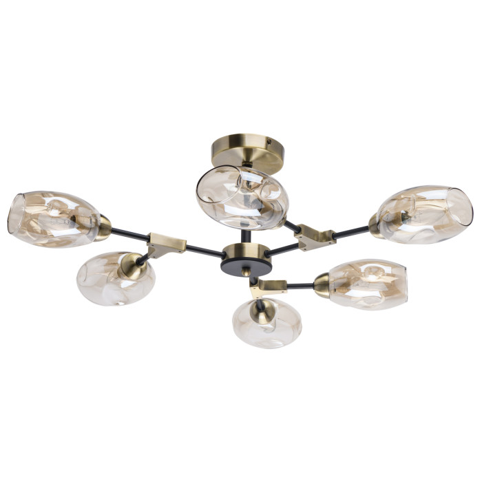 Люстра потолочная De Markt Hamburg Ceiling Chandelier 605012106