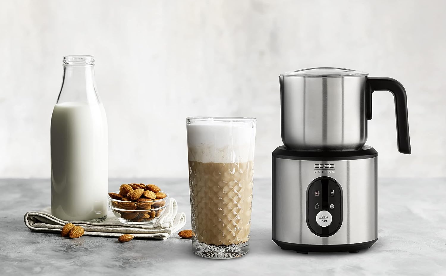 Вспениватель молока Caso Crema & Choco Inox