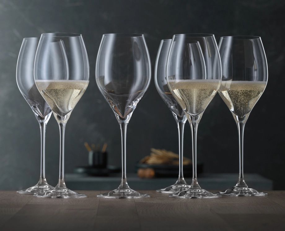 6 бокалов для шампанского Spiegelau Champagne Sparkling Party Set 4900327