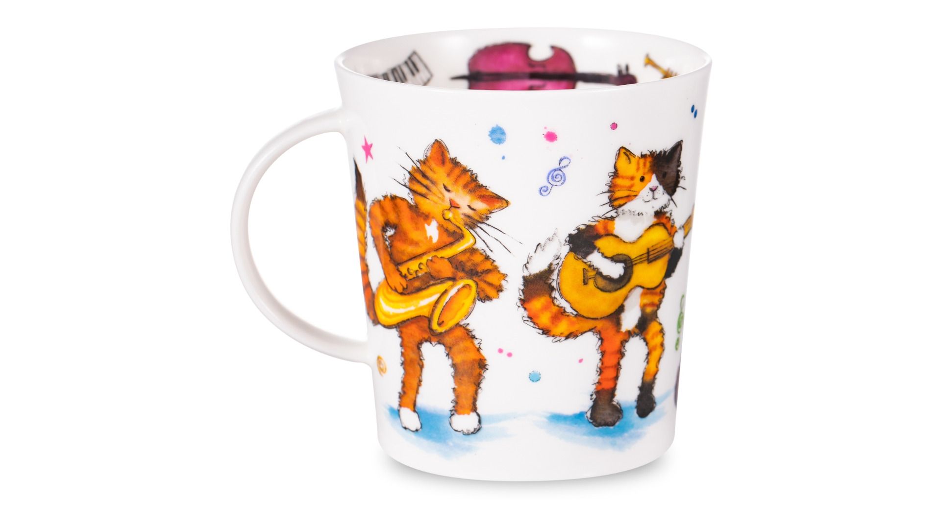 Кружка Dunoon Lomond Musical Cats Mug 78587262