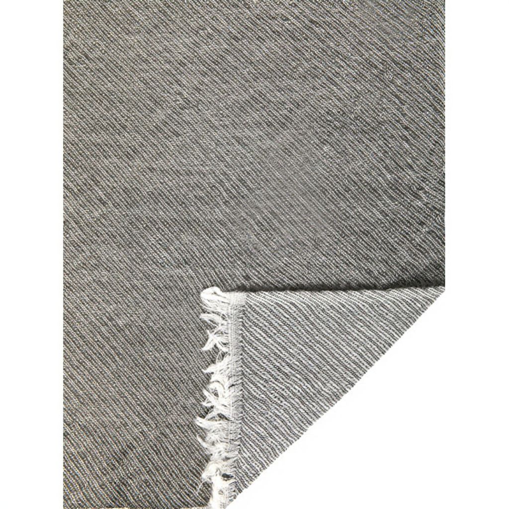 Плед Lombarda Elba Merino Plaid Nero LOM/441007