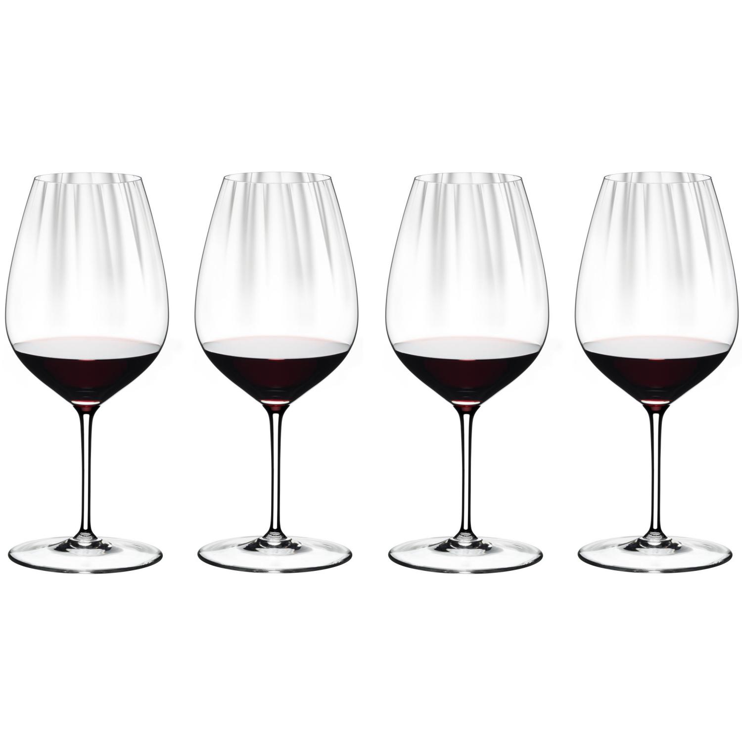 4 бокала для красного вина RIEDEL Performance Cabernet/Merlot Pay 3 Get 4 834 мл (арт. 5884/0)