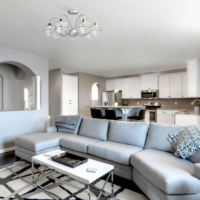 Люстра потолочная MW-Light Gloss Ceiling Chandelier 315015407