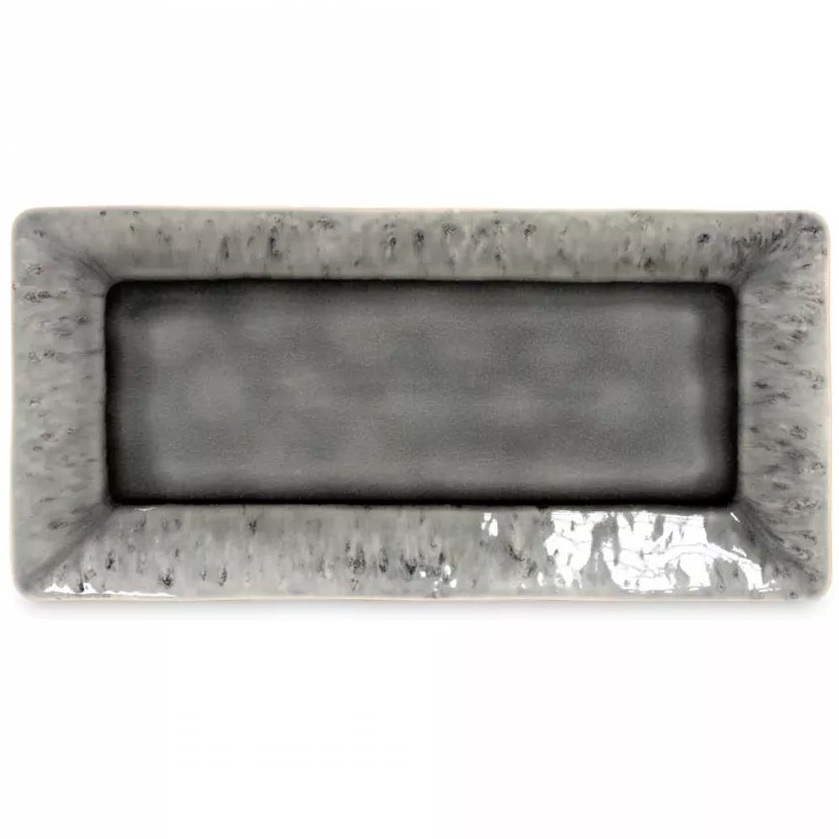 Блюдо прямоугольное Costa Nova Madeira Rectangular Tray BOR341-GRY