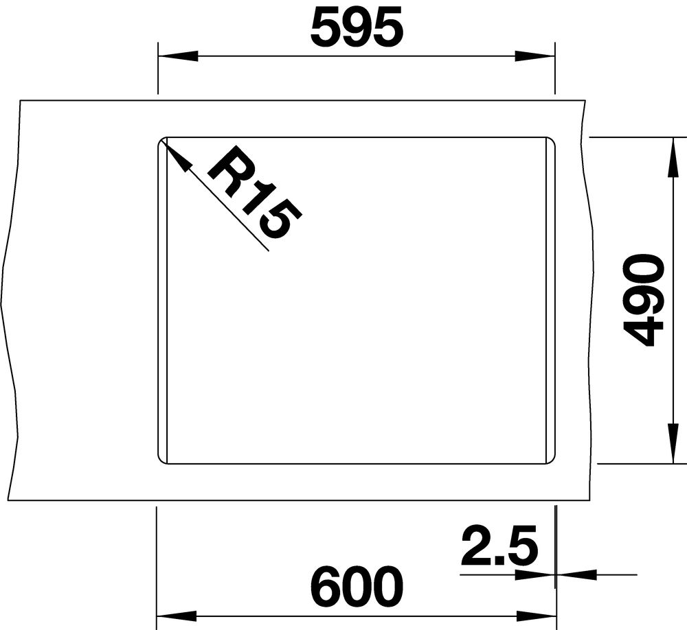 Кухонная мойка Blanco Pleon 6 Silgranit Anthracite 521678