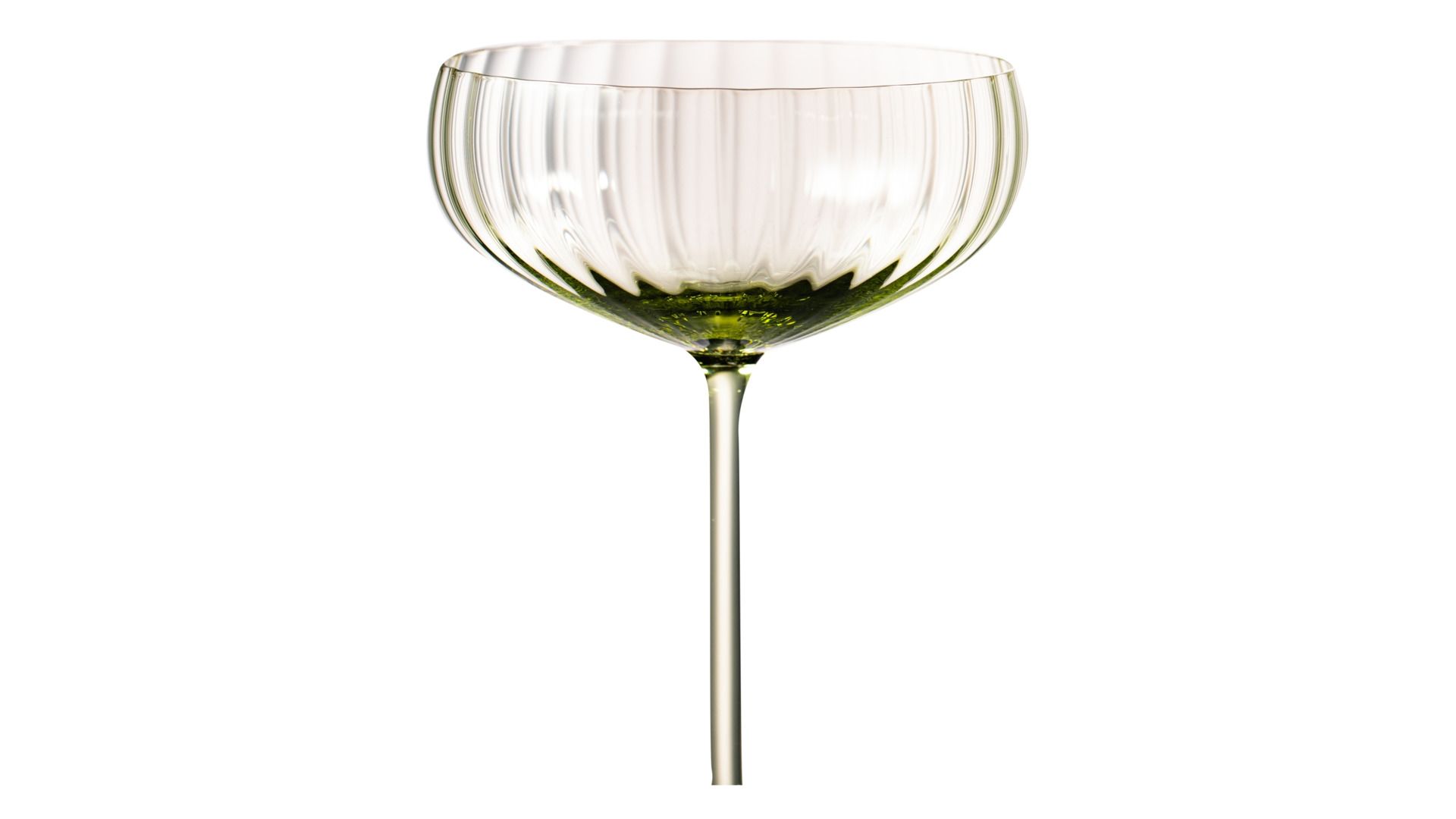 2 бокала для шампанского Anna Von Lipa Lyon Champagne Saucer Olive Green Set AVL-622-32