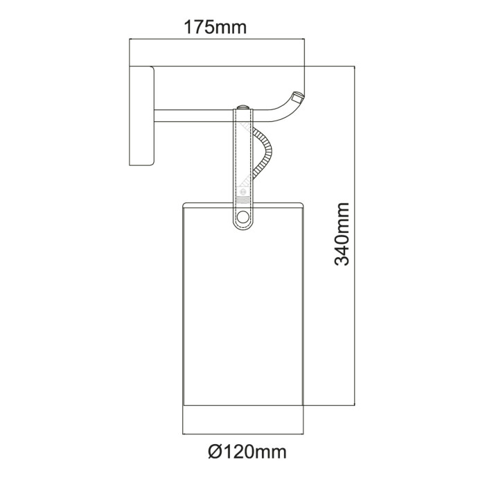 Бра De Markt Tetro Wall Lamp 673024901