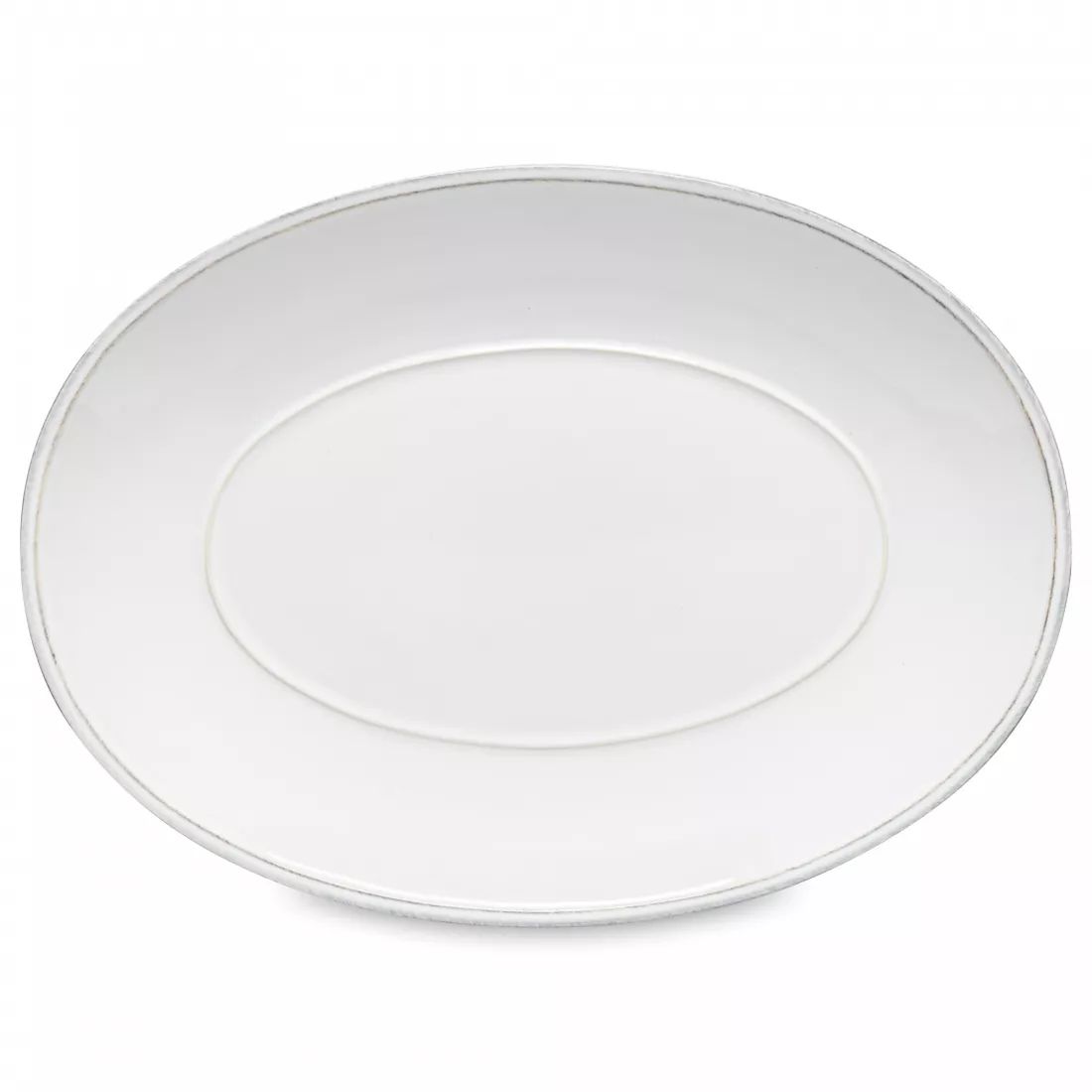 Блюдо овальное Costa Nova Friso Oval Platter FIA402-WHI
