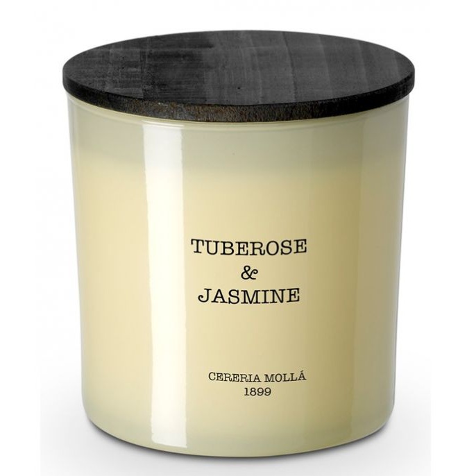 Ароматическая свеча Cerería Mollá 1899 Boutique Tuberose & Jasmine XL Scented Candle 6639