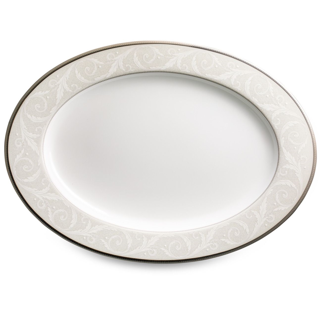 Блюдо овальное Narumi Nocturne Platinum NAR-50685-1220