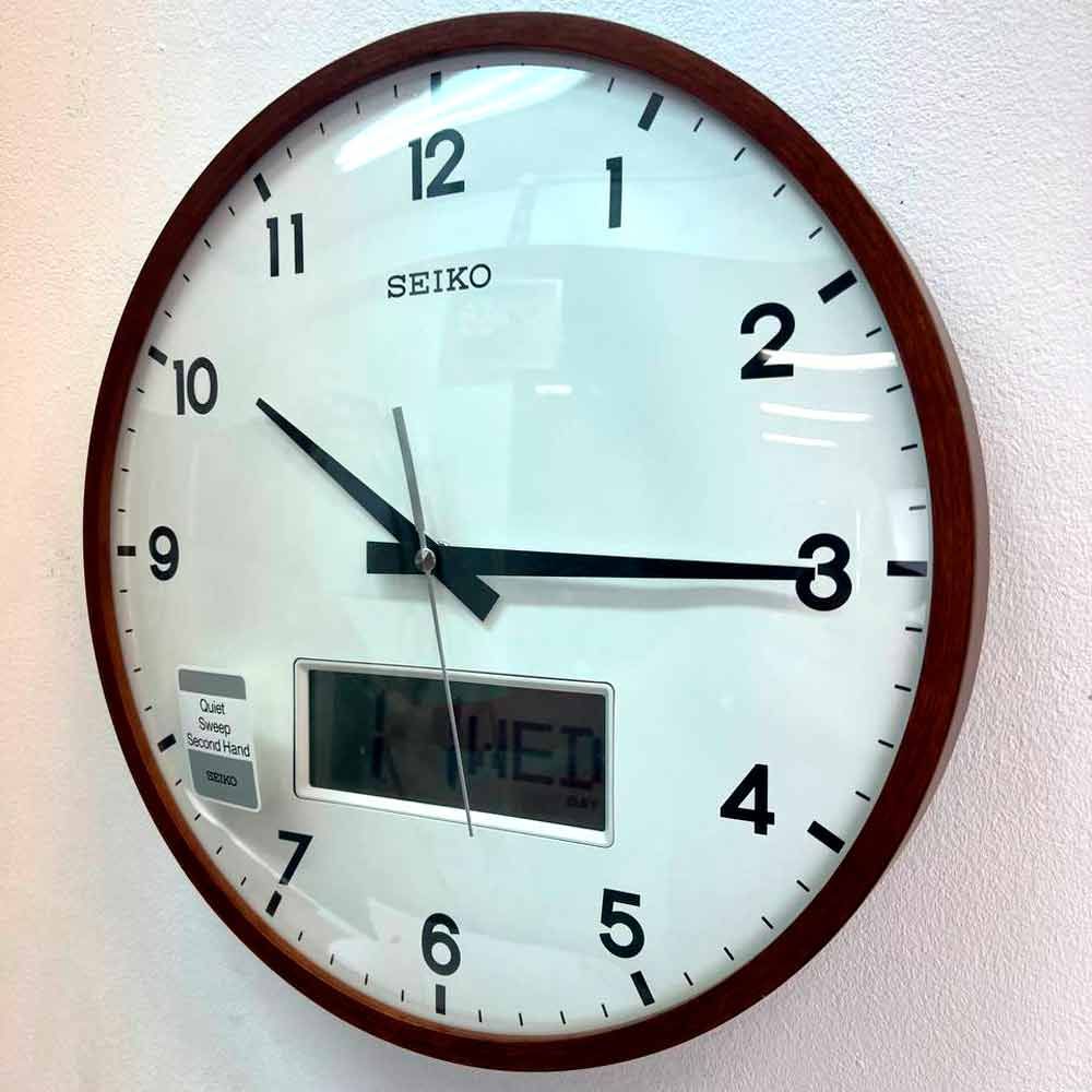 Настенные часы Seiko Quartz Wall Clock QXL008BN