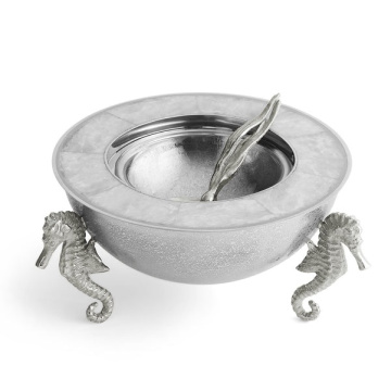 Икорница с ложкой Michael Aram Ocean Reef Caviar Dish w/ Spoon 175376