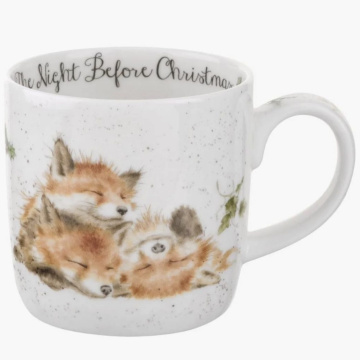 Кружка Royal Worcester Wrendale Designs The Night Before Christmas / Foxes (арт. MMME5629-XT-1)