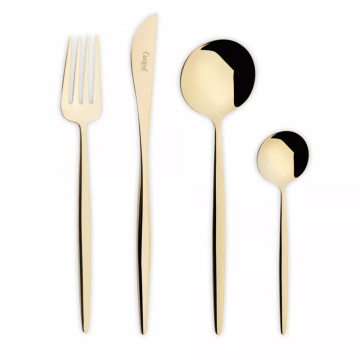 Набор столовых приборов Cutipol Moon Mirror Polished Champagne MO.006.CH