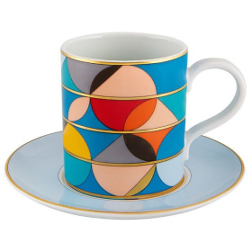 Чашка чайная с блюдцем Vista Alegre Futurismo Tea Cup & Saucer 21138605