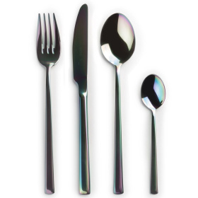 Набор столовых приборов Herdmar Arco Casual Bright Rainbow PVD Cutlery Set 1510000-brb