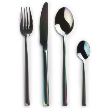 Набор столовых приборов Herdmar Arco Casual Bright Rainbow PVD Cutlery Set 1510000-brb