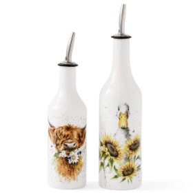 Набор бутылочек для масла и уксуса Royal Worcester Wrendale Designs Oil & Vinegar Set WN4402-XG