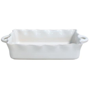 Форма для выпечки Casafina Cook & Host Large Rectangular Ruffled Baker (арт. RFF440-WHI)