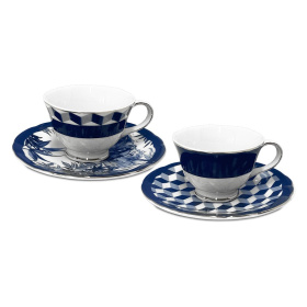 Кофейный набор Baci Milano Versailles Coffee Cups Set SCOF.VER01