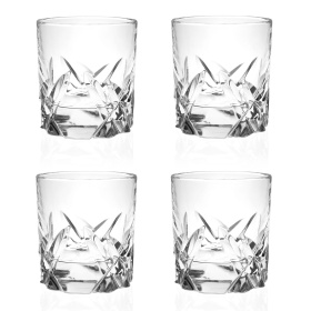 4 хрустальных стакана для виски Avdeev Crystal Коллекция "Салют" Н475/3
