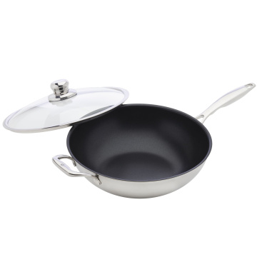 Сковорода WOK Swiss Diamond Nonstick Clad Wok Induction (арт. SDP31032iC)