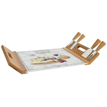 Набор для сыра Easy Life Les Fromages Cheese Bamboo Serving Tray R0890/LESF