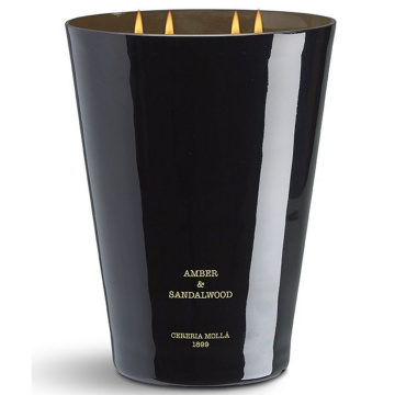 Ароматическая свеча Cerería Mollá 1899 Boutique Amber & Sandalwood XXL Scented Candle 5002