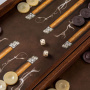 Нарды Manopoulos Handcrafted Creative Backgammon Set TXL1ROB. фото 6