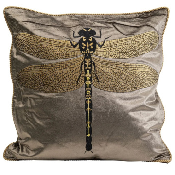 Подушка KARE Kissen Glitter Dragonfly Braun 55242