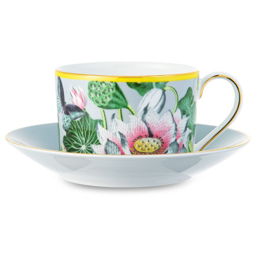 Чашка чайная с блюдцем Wedgwood Wonderlust Waterlily Teacup & Saucer (арт. 1061858)