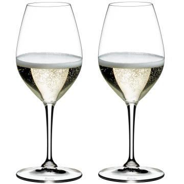 2 бокала для шампанского RIEDEL Vinum Champagne Wine Glass 445 мл (арт. 6416/58)