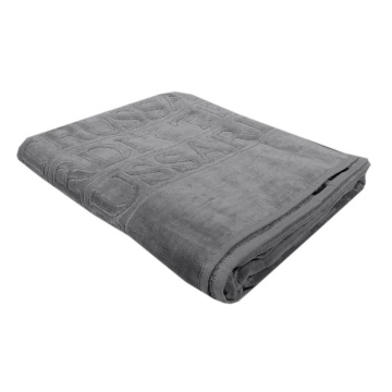 Полотенце банное Trussardi Overlogo Cotone Asciugamano da bagno grigio TRU/441364