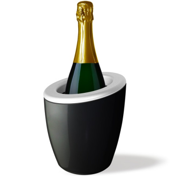 Ведро для охлаждения шампанского WWD DEMI Color Mix - Black & Pearl White (арт. 0172ADXB)