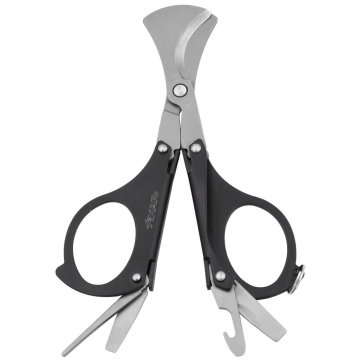 Сигарный каттер XiKar MTX Multi-tool Cigar Scissor Cutter Black (арт. XI-400BK)