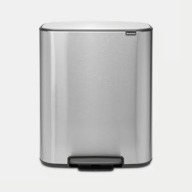 Ведро для мусора Brabantia Bo Pedal Bin Matt Steel Fingerprint Proof 211324