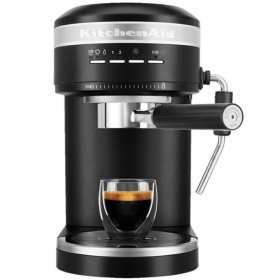 Кофеварка рожковая KitchenAid Metal Semi-Automatic Espresso Machine Imperial Black KES6503BK