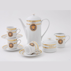 Кофейный сервиз Leander Sabina Zlatá Medúza 02160714-A126